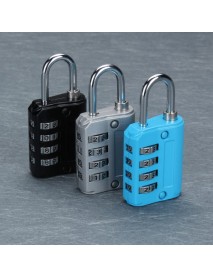 Mini 4 Digit Combination Safety Security Padlock Number Luggage Travel Code Drawer Lock