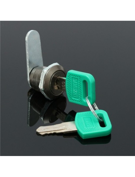 16mm Cam Lock Door File Cabinet Letter Mail Box Drawer Cupboard with 2 Key