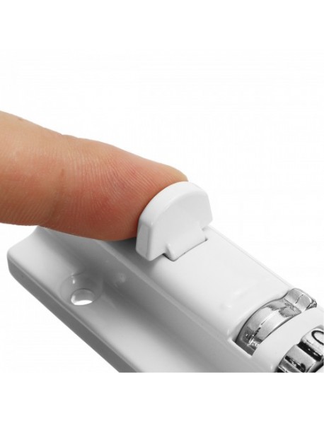 Door Bolt Lock Sliding Combination Code Resettable For Gate Shed Garage Cabinet